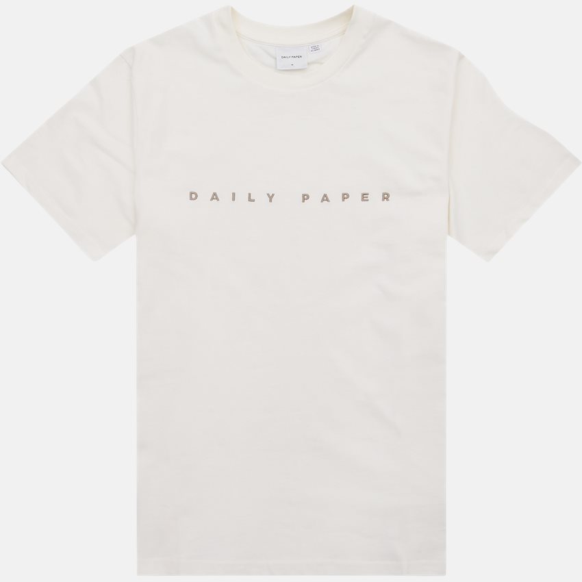 Daily Paper T-shirts ALIAS TEE SS23 OFF WHITE